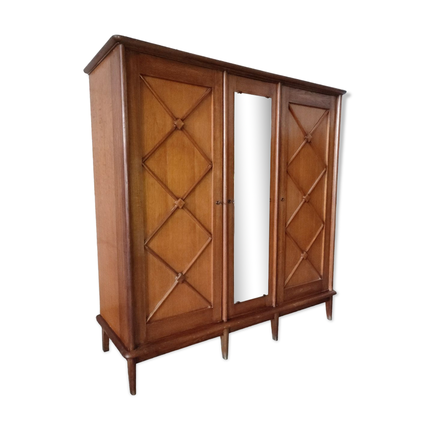 Armoire en chêne vintage
