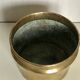 Cache-pot en laiton vintage