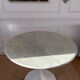 Vintage 1970 marble tulip table