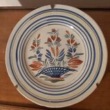 Plate manufacture Henriot / Quimper 19 th century