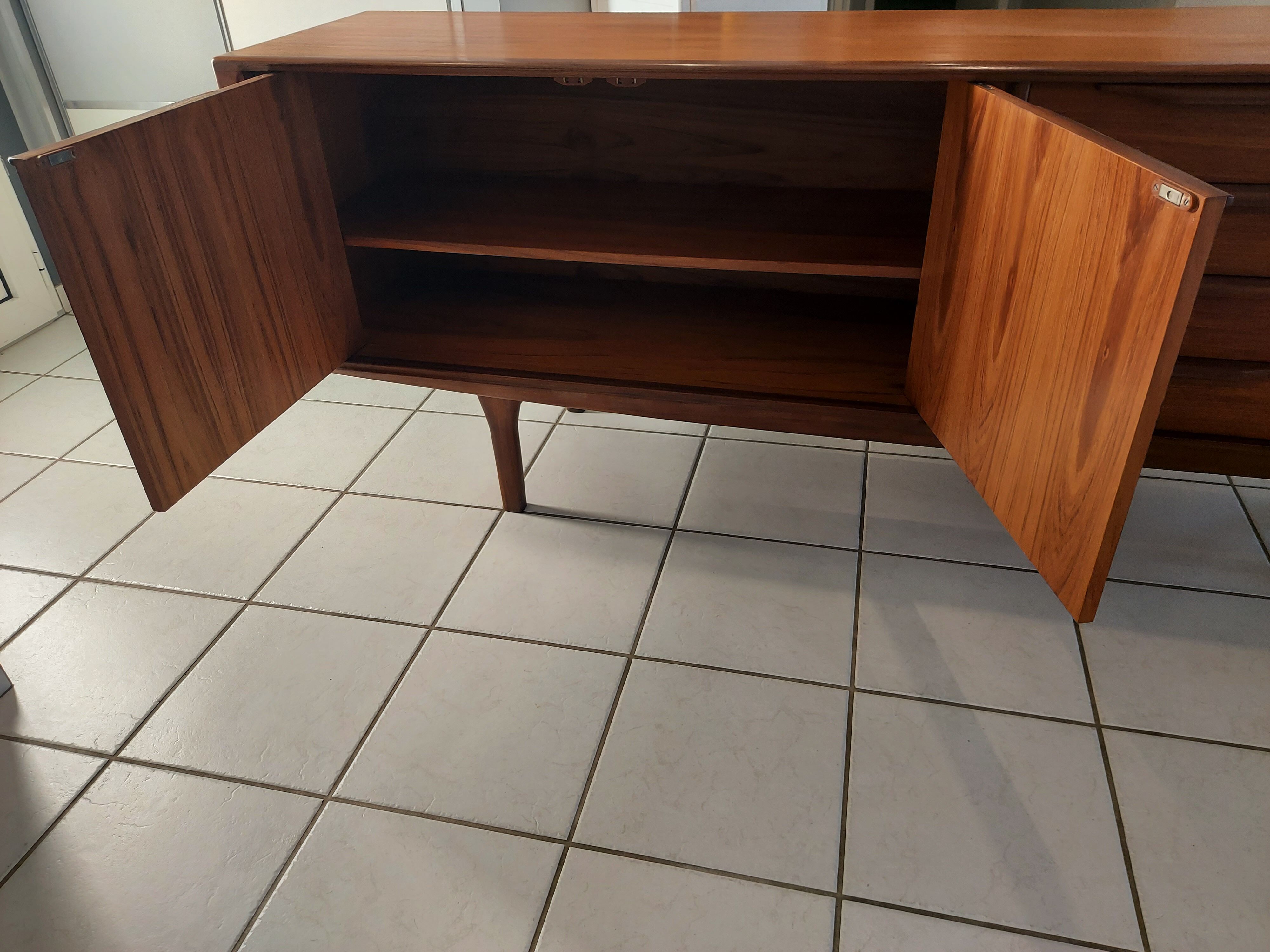 Scandinavian enfilade and vintage teak 1960s