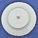 Set de 10 assiettes plates blanches Limoges