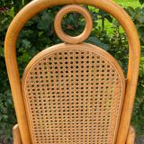 Sculptural bendwood side chair model