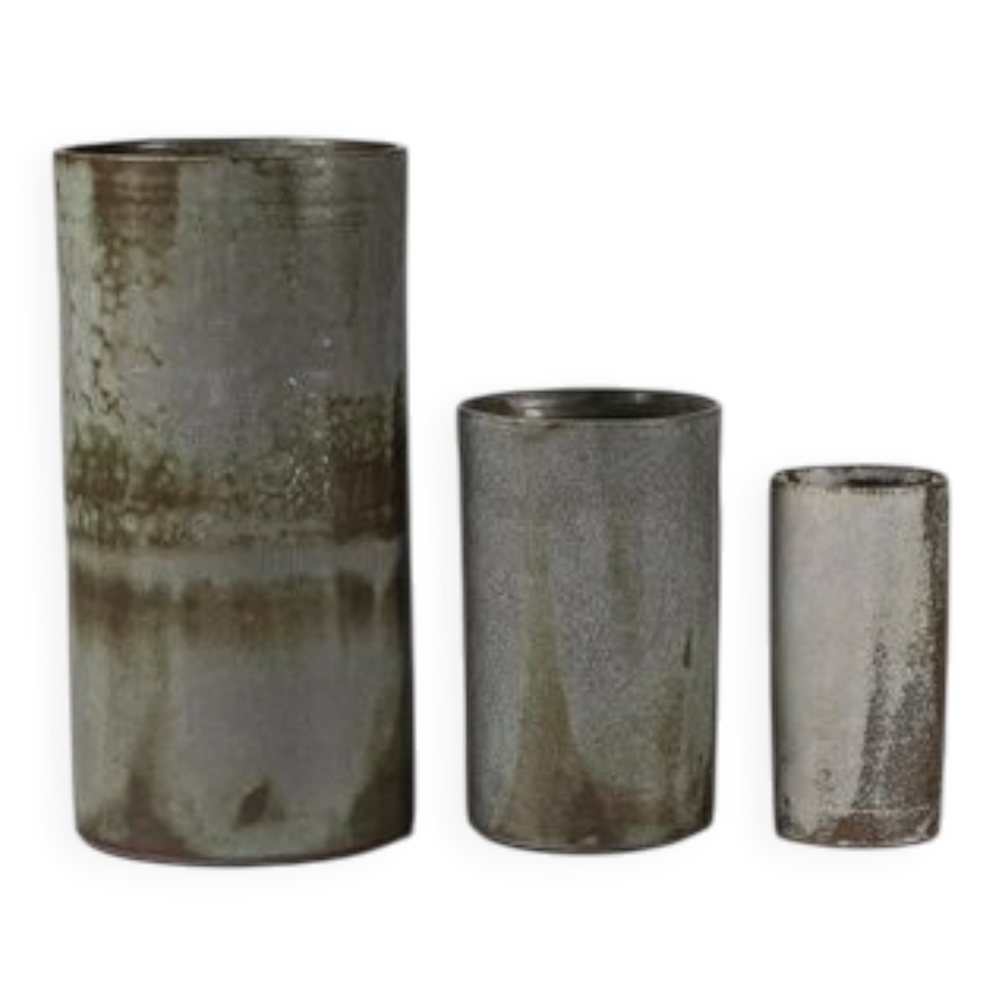 Cylindrical Vases from Studio Keramik, Set of 3