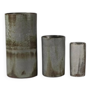 Cylindrical Vases from Studio Keramik, Set of 3