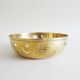 Sun, moon and stars brass bowl