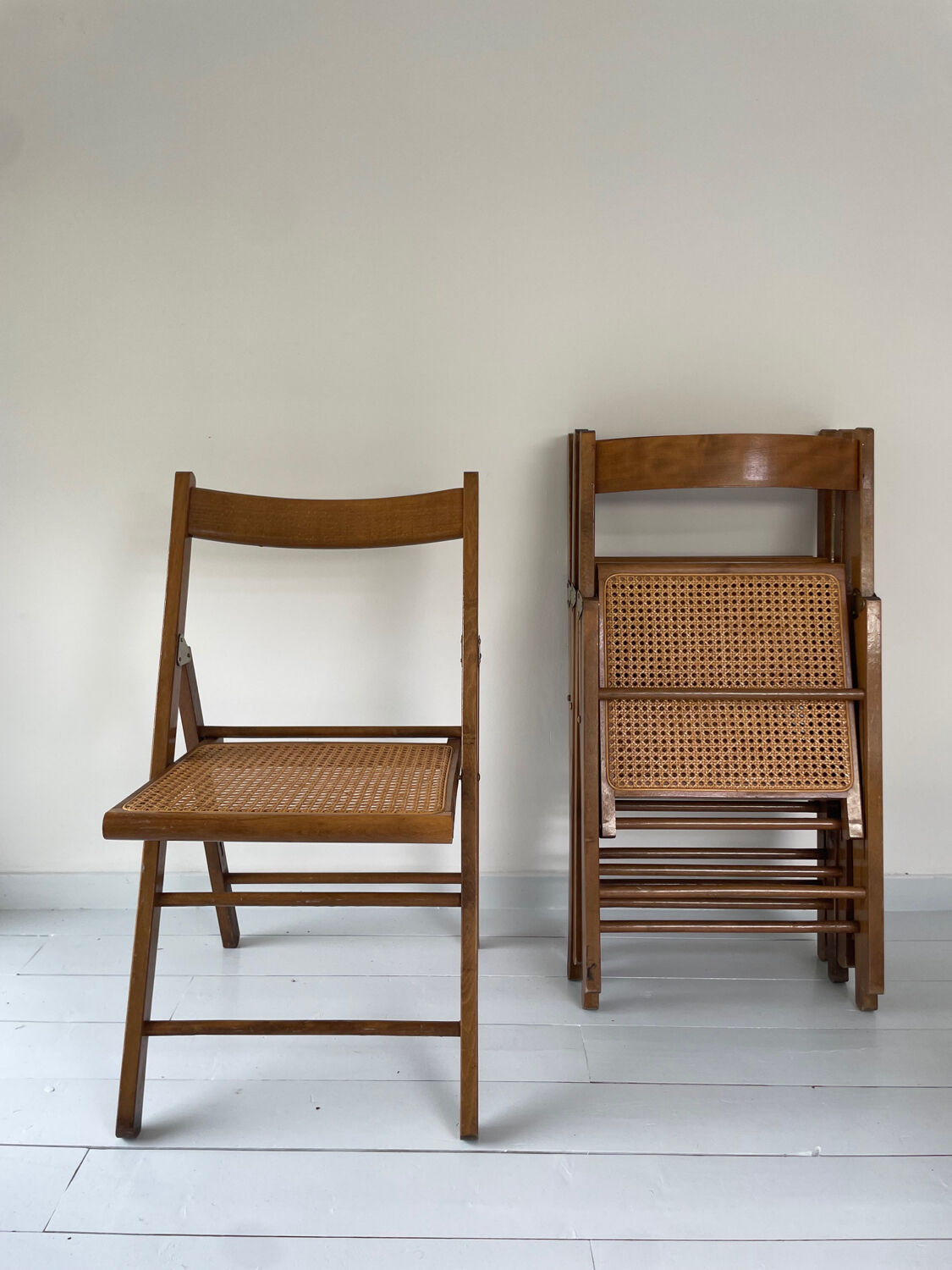 Folding canning chairs