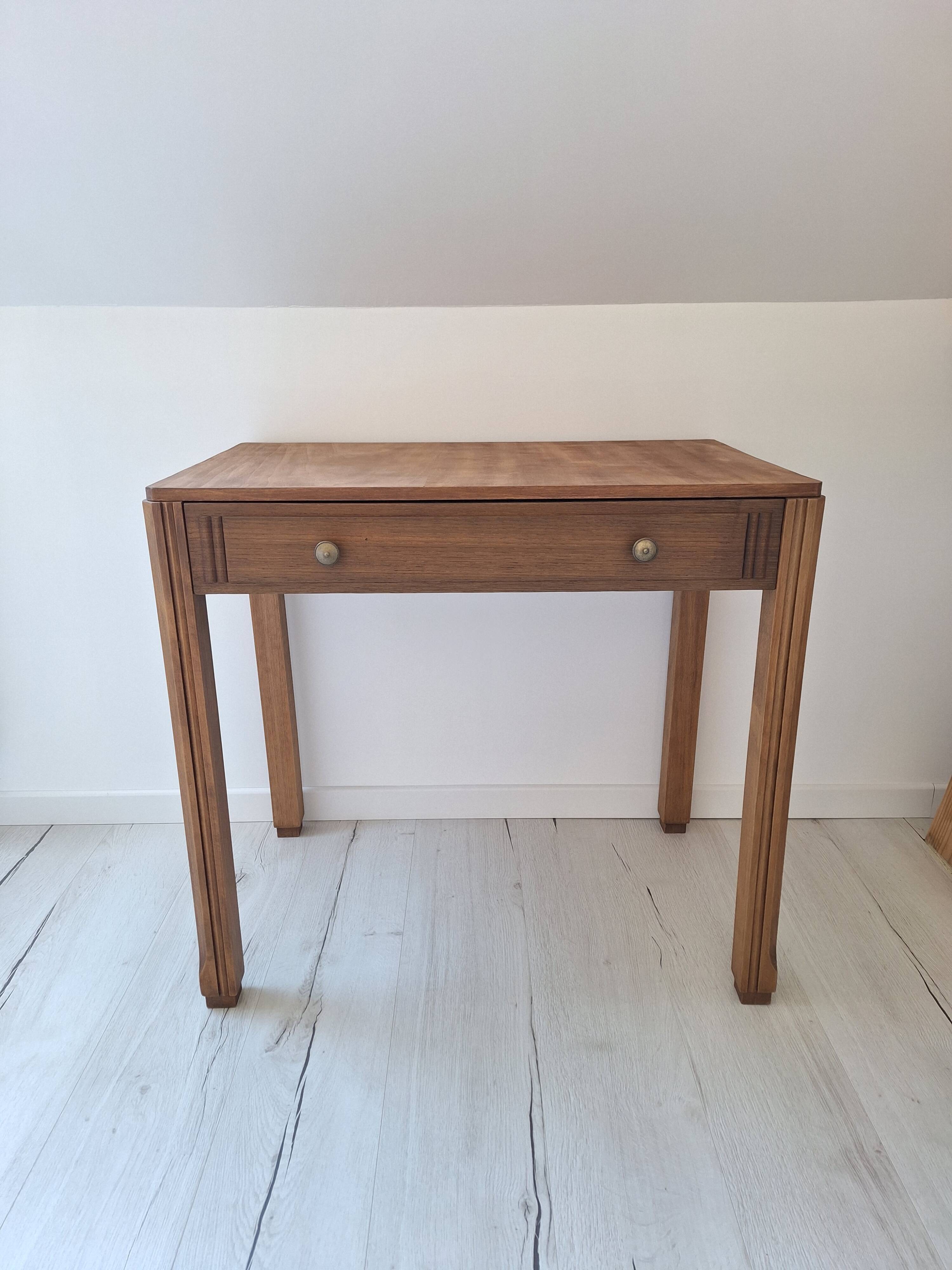 Desk / Side table / Art Deco console from the 1930s vintage