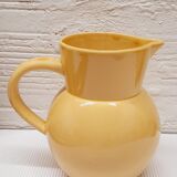 Straw yellow pitcher