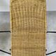 4 chairs Gianfranco Legler model Rattan basketball and metal 50s