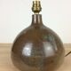 Lampe figue céramique par Roland Zobel, Les Cyclades Anduze
