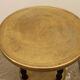 Art deco wood and brass side table 1930s