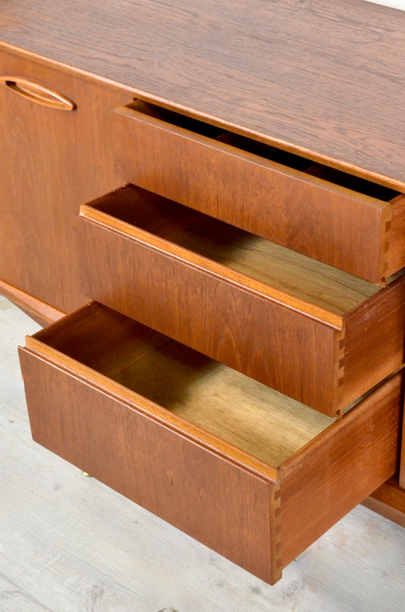 Midcentury 'jentique' danish style teak sideboard
