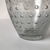Daum Nancy France, bubble vase, circa 1930.