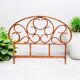 Vintage 1970s bamboo rattan headboard L166