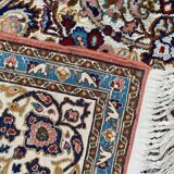 Carpet India Punjab wool and silk 120x190 cm