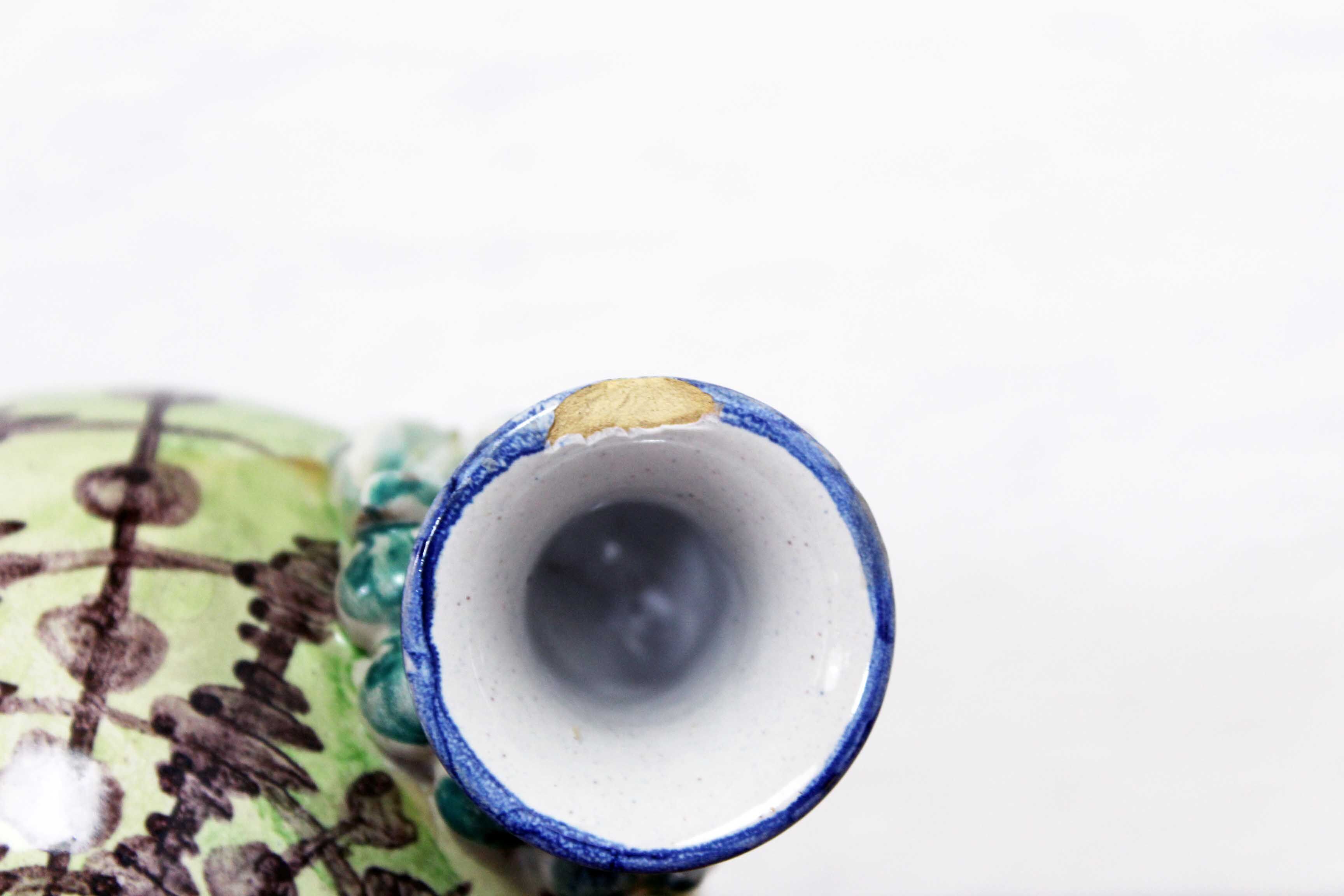 Candlestick and soliflore by Bjorn Wiinblad