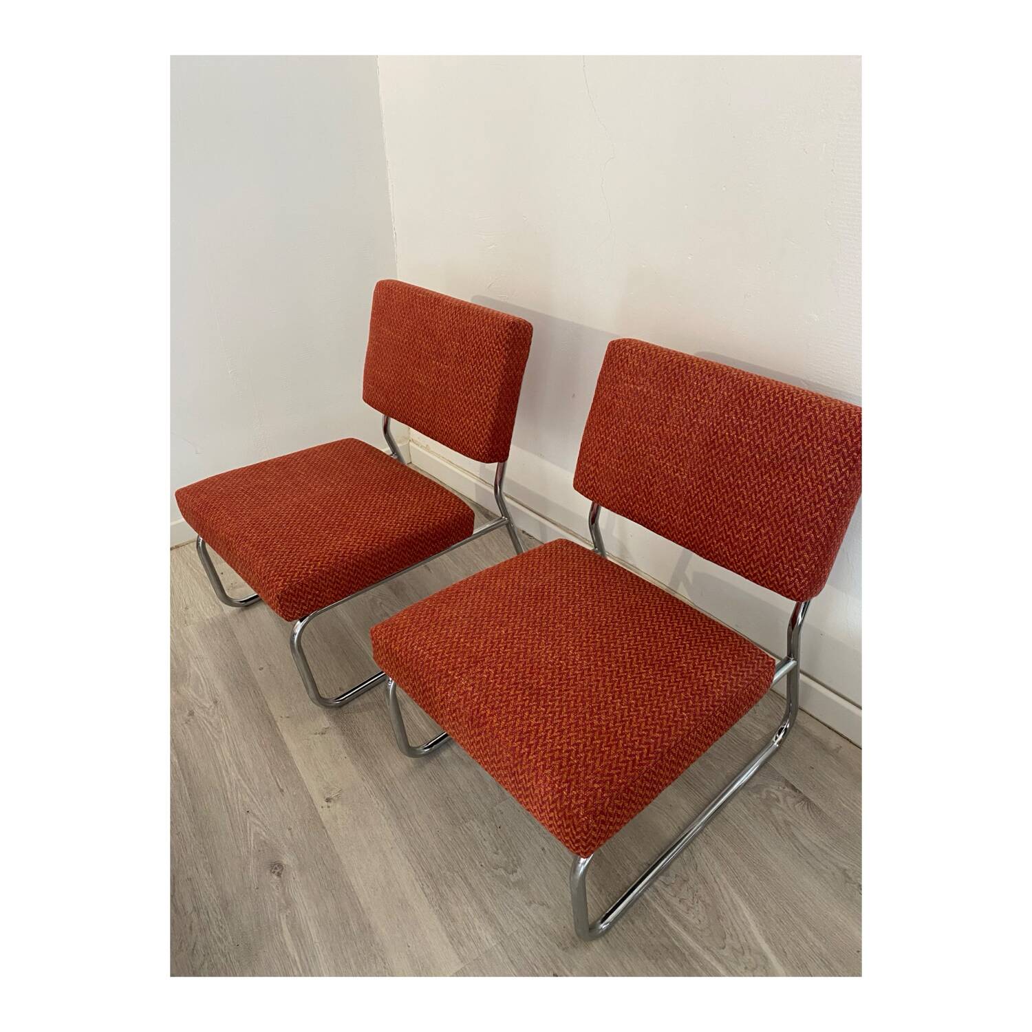 Paire de chauffeuses