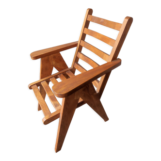 Armchair wood child Scandinavian style