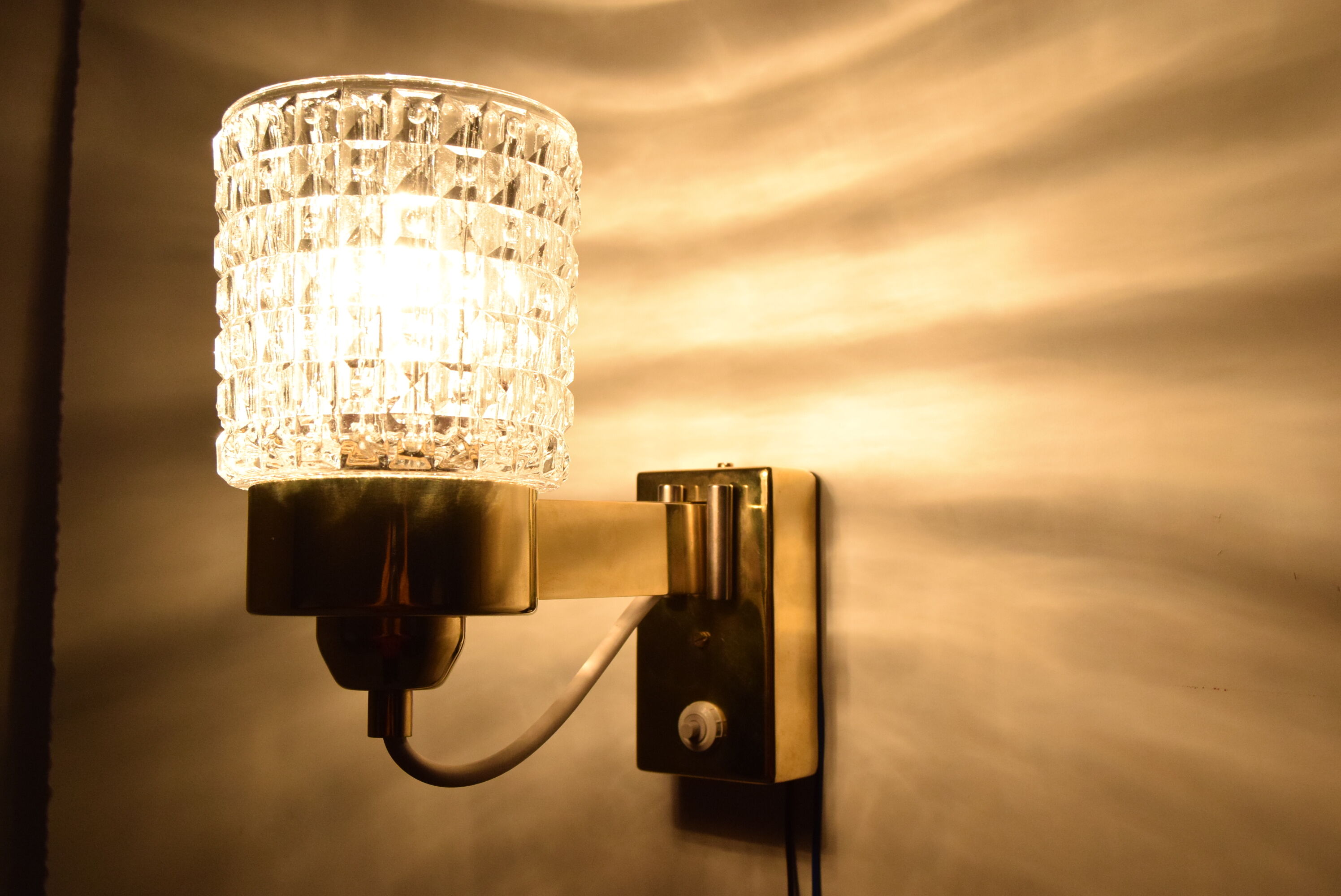 Mid-century Wall Lamp/Lidokov,1960's.