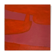 Soft Pink-Orange Art on 50x50cm frame by Bodasca