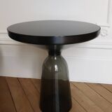 ClassiCon Bell Coffee Table – Smoked Glass / Black Top