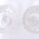 Pair of vases Lalique - Crystal Cast - Elisabeth - Period : XXth - Style : Art Deco