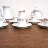 Limoges porcelain coffee service for Maison Baritel Lyon circa 1900