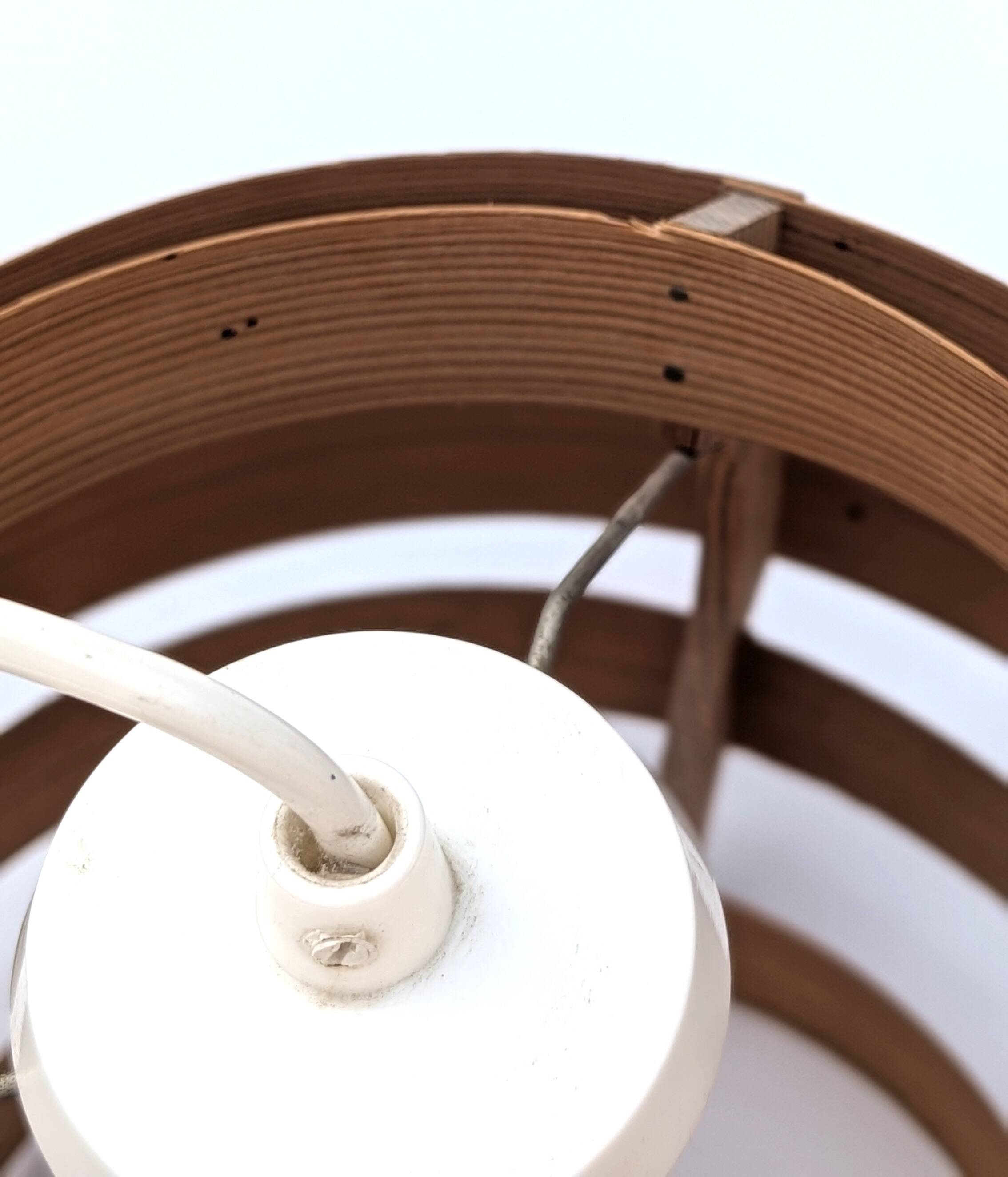 Suspension in pine veneer by Hans-Agne Jakobsson