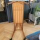 Ciatti wooden trolley on wheels