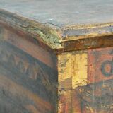 Folk art wedding chest, anno 1852
