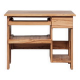 French Petite Wooden Mid-Century Desk