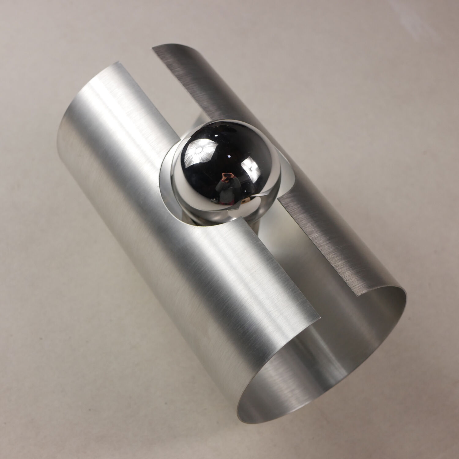 Chrome wall lamp 70s