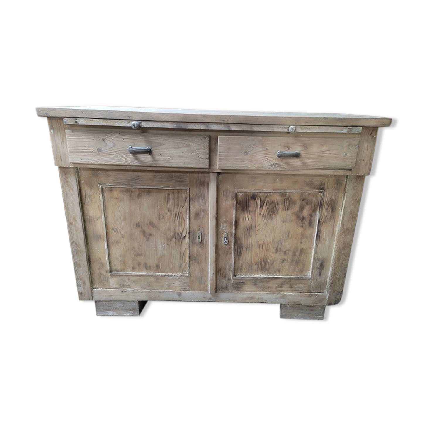 Solid wood sideboard drawer floor cutting plan aero-gummed