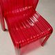 Original vintage Kartell Frilly chairs designed by Patricia Urquiola in the 2000s