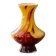 Vase de Murano en verre opalin soufflé circa 1960