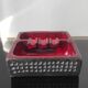 Vintage brutalist ceramic ashtray