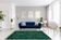 Tapis marocain moderne vert