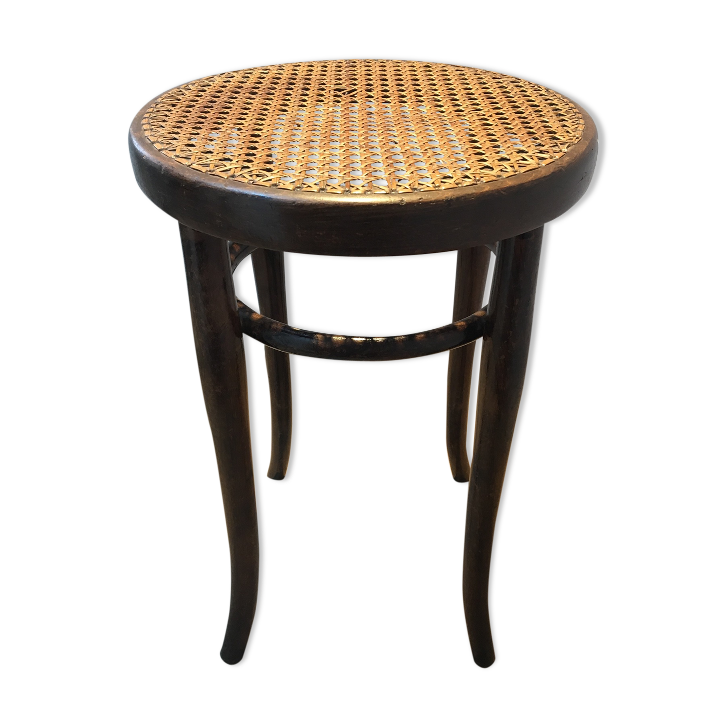 Tabouret Thonet debut du XX siècle