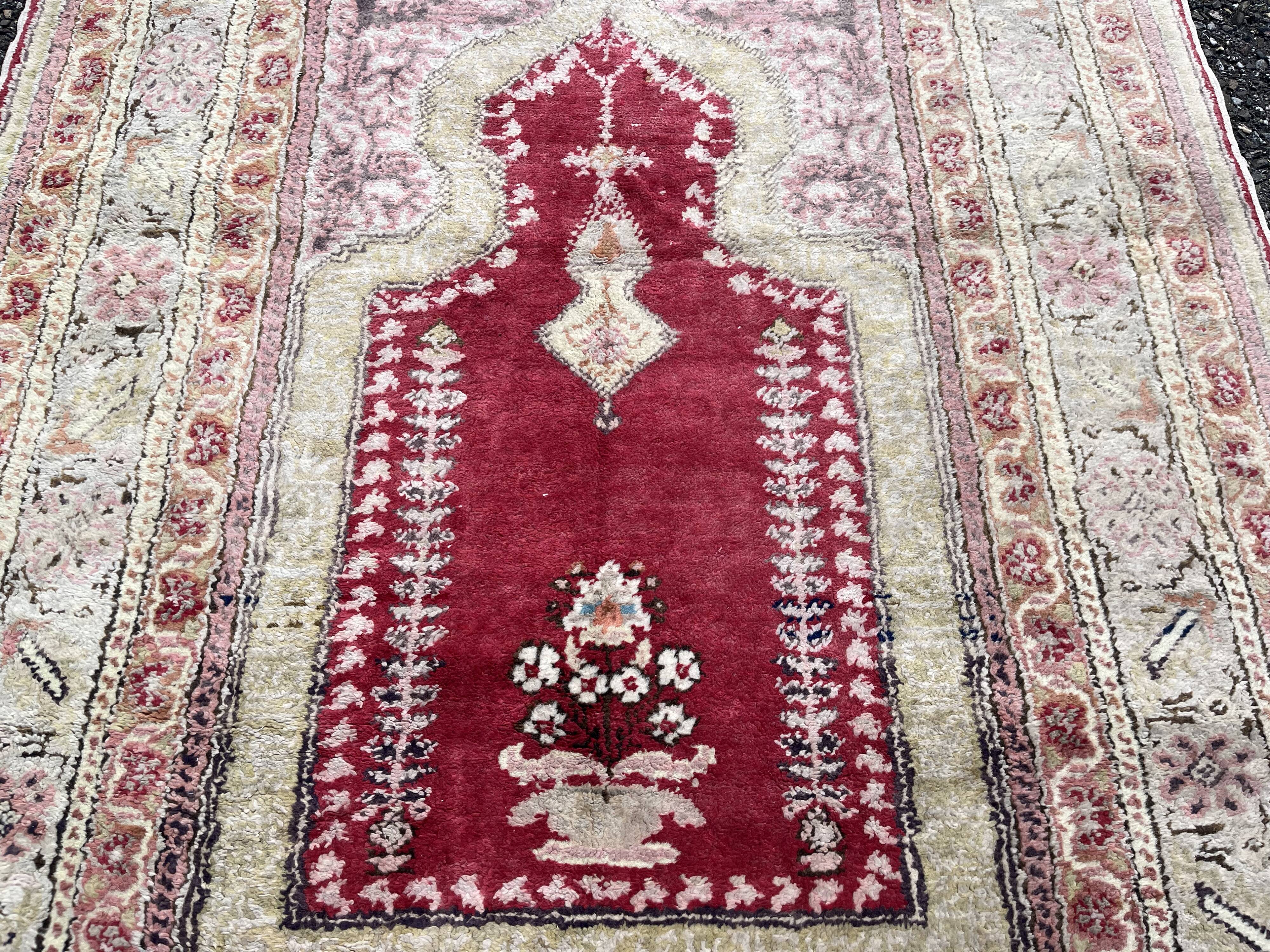 Kayseri Red Turkish Rug