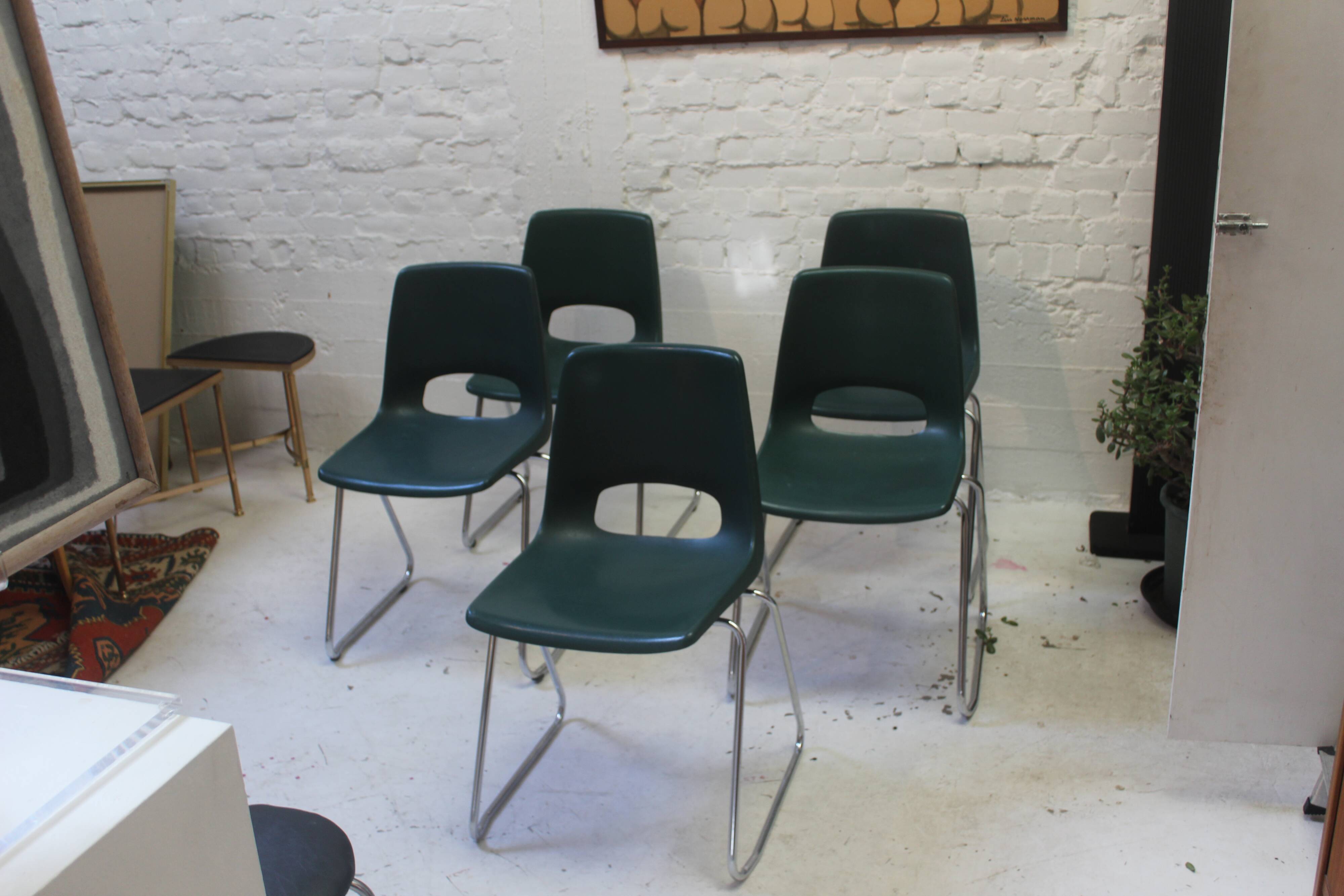 Set of 6 vintage chairs by Marko Netherlands 1970