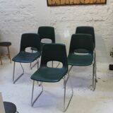 Set of 6 vintage chairs by Marko Netherlands 1970