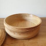 Boite en bois ronde