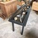 Antique display cabinet on legs
