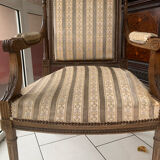 Paire fauteuil, style Louis XVI circa 1900