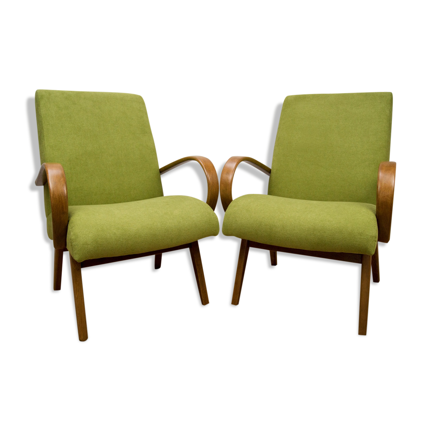 Pairs of armchairs  by Jaroslav Smidek for Ton  1960