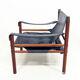 Fauteuil Sirocco en palissandre par Arne Norell