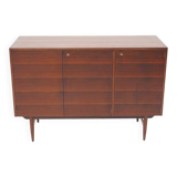 Very vintage in mahogany, 1950s.