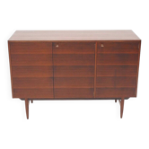 Very vintage in mahogany, 1950s.