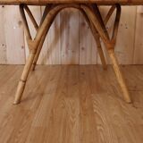 Rattan coffee table